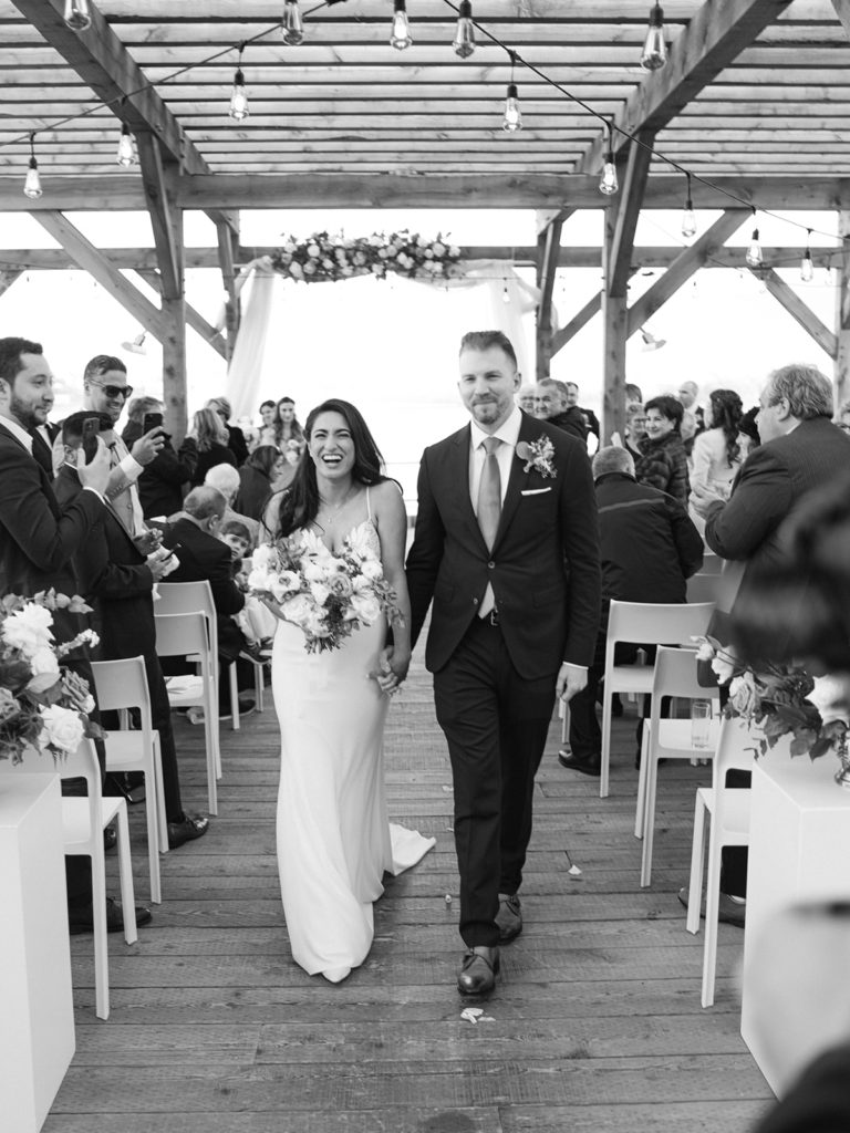 Halifax Harbour-front Wedding. Photographed by Fine art Wedding Film Photographer Jill Roberts. Canadian Film Photographer.